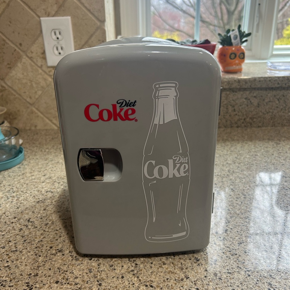 Retro Diet Coke mini fridge